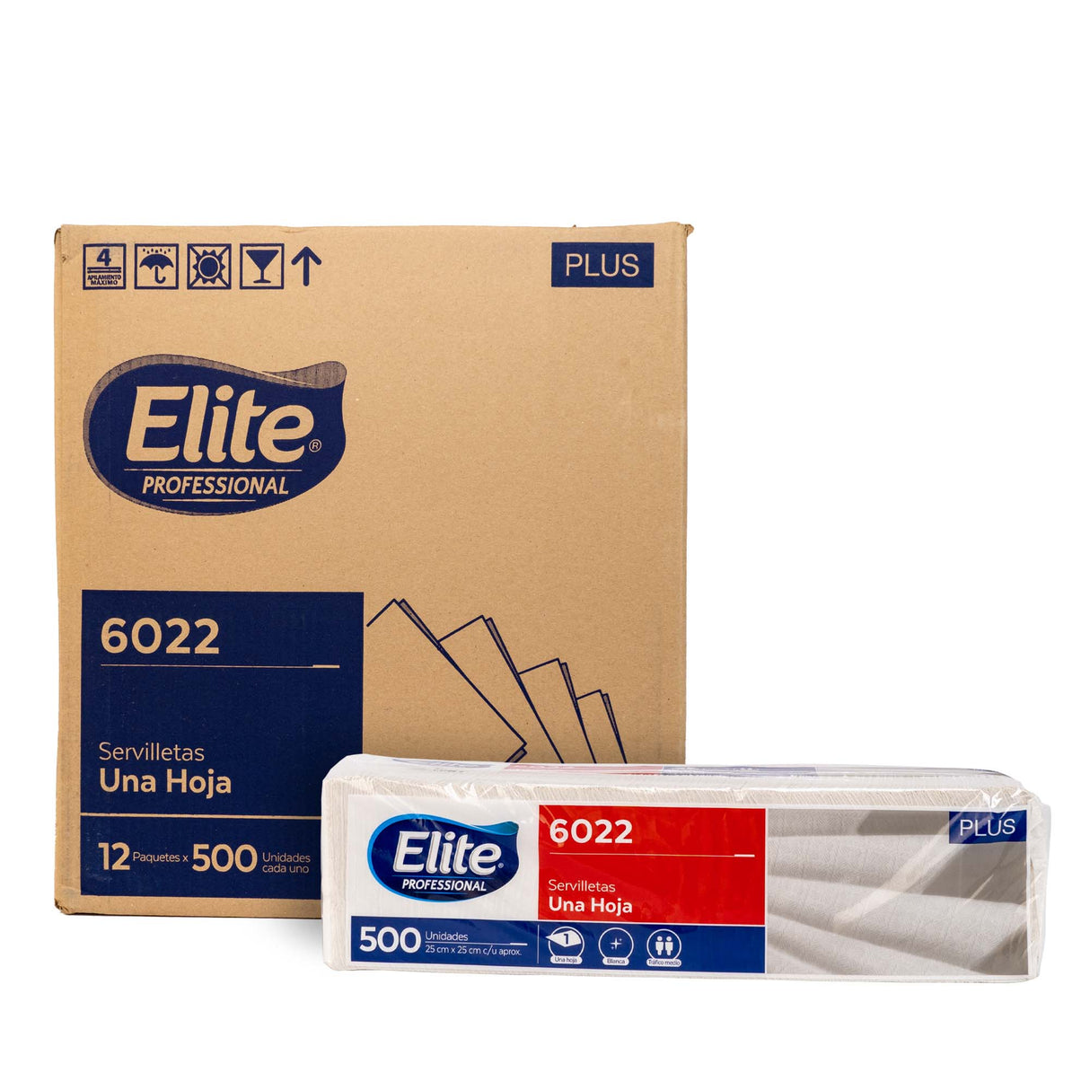 SERVILLETA TRAD ELITE C/12 PAQ DE 500PZS