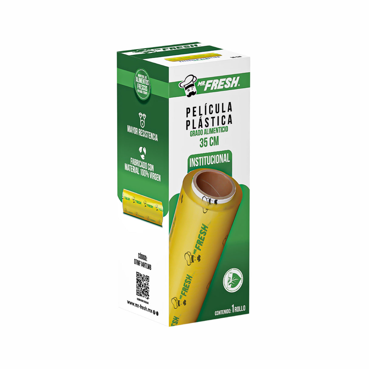 PLASTIC FOOD WRAP MR. FRESH INSTITUCIONAL 14 " INCHES