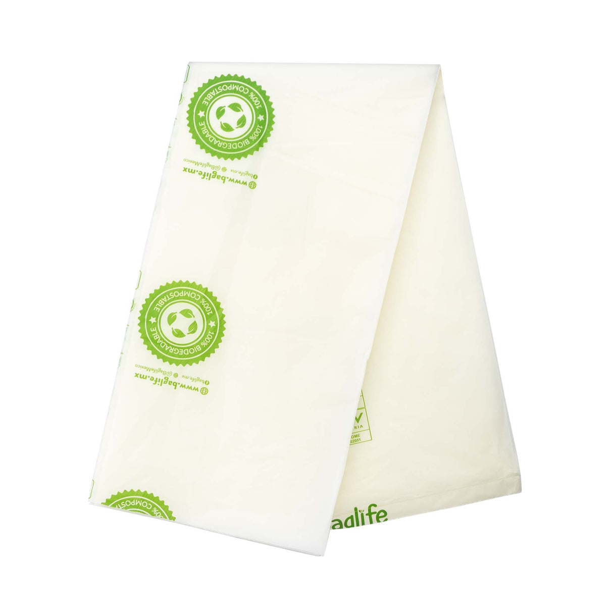 COMPOSTABLE BAGLIFE CHICA 22X22 CAJA C/50 PIEZAS