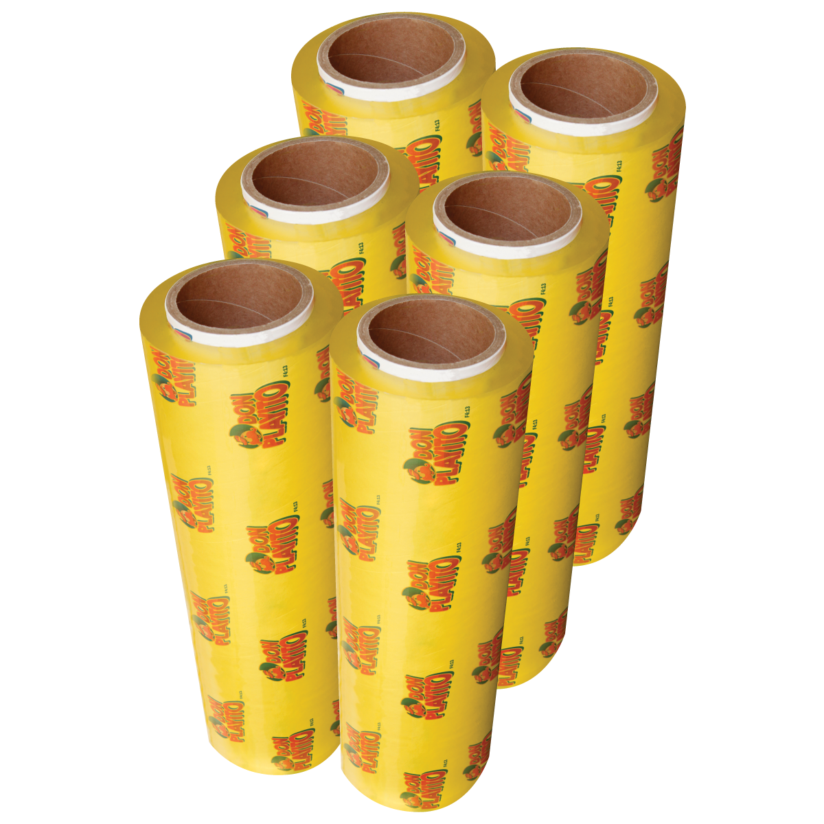 Don Playito Caja con 6 Rollos Vitafilm Grado Alimenticio.