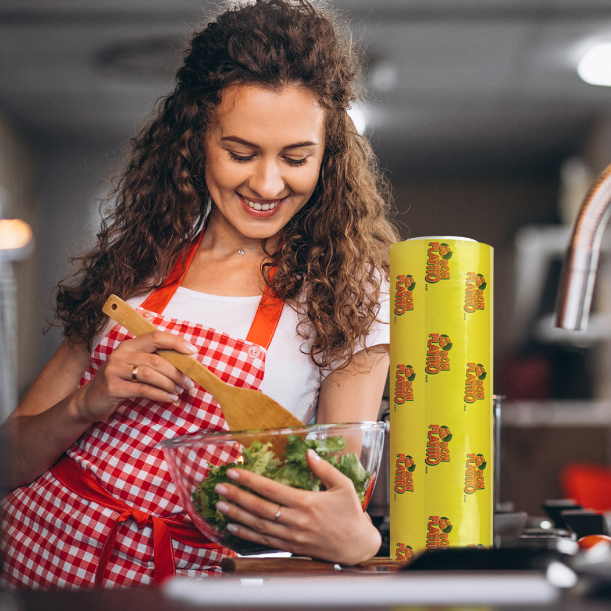 Don Playito Caja con 6 Rollos Vitafilm Grado Alimenticio.