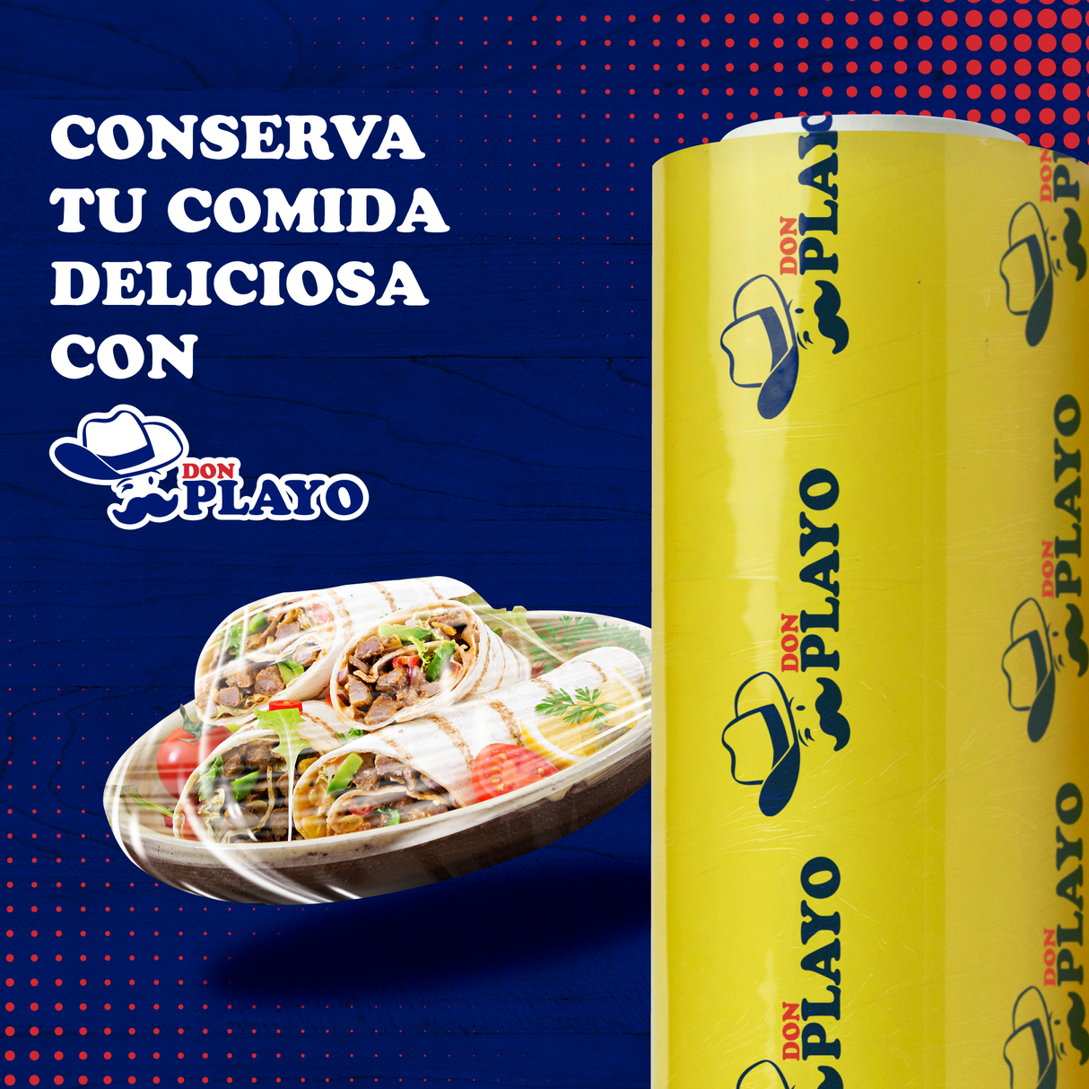 PELICULA DON PLAYO 38 CM