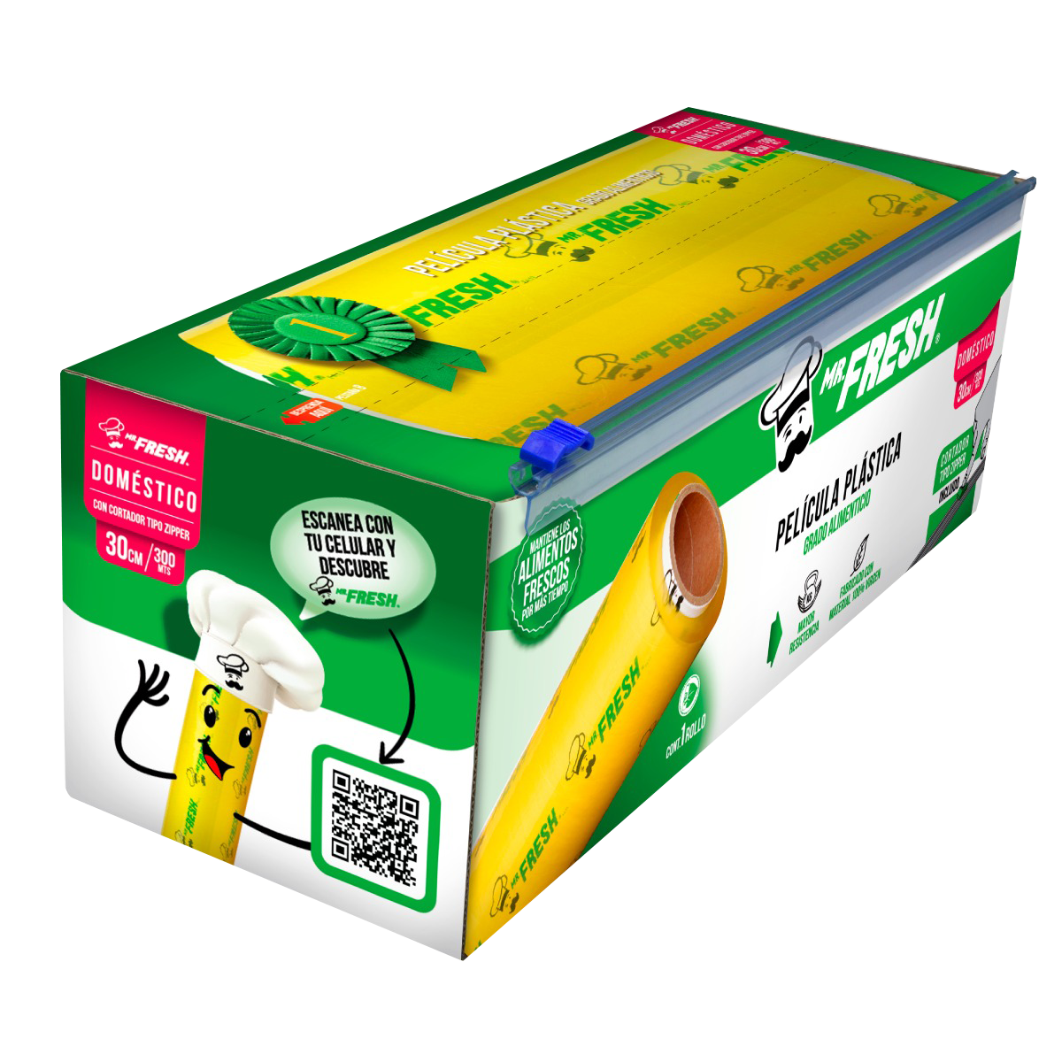 Mr Fresh® Vitafilm Con Cortador, Cutterbox 12 PuLG 30cm