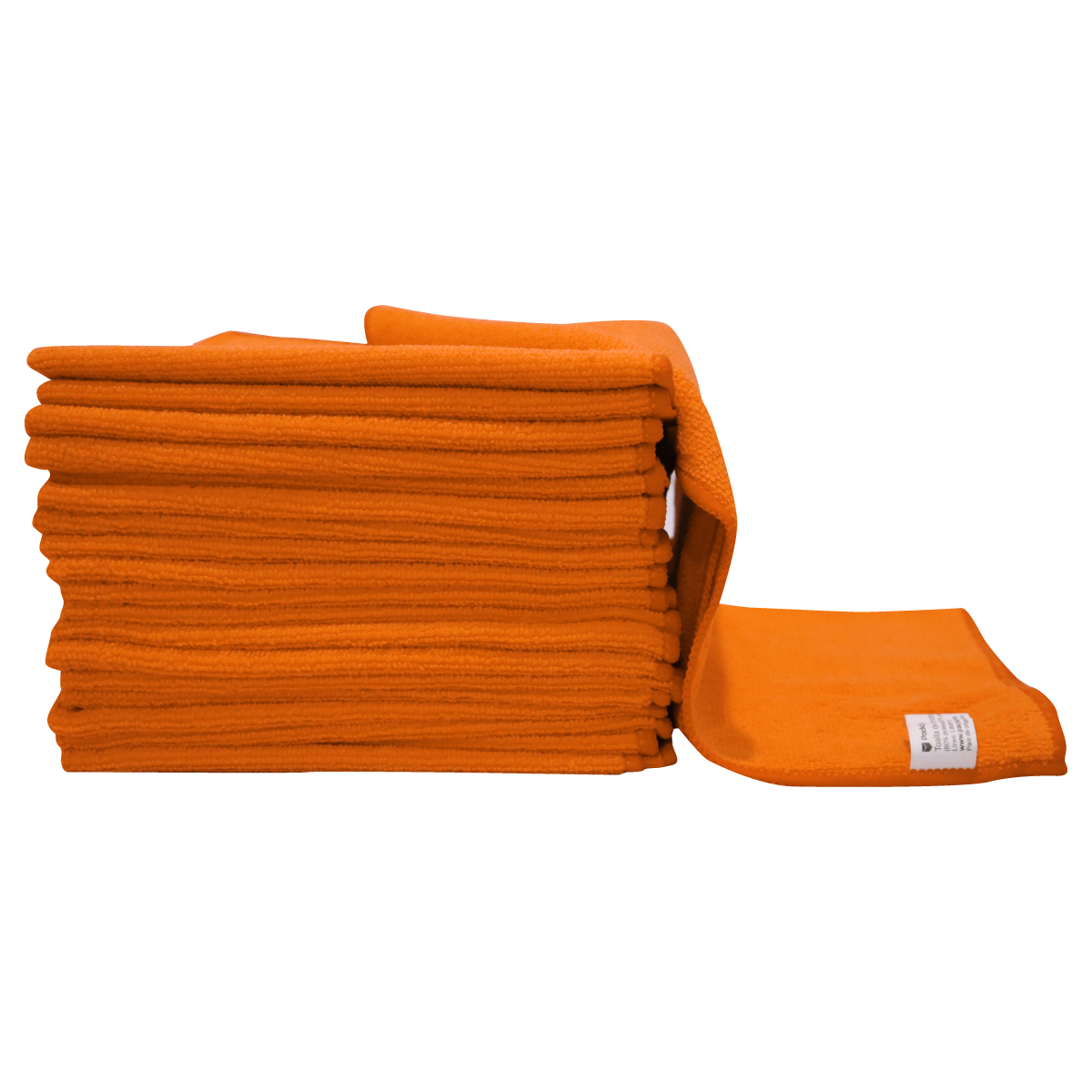 PAÑO DE MICROFIBRA PACKLIFE NARANJA