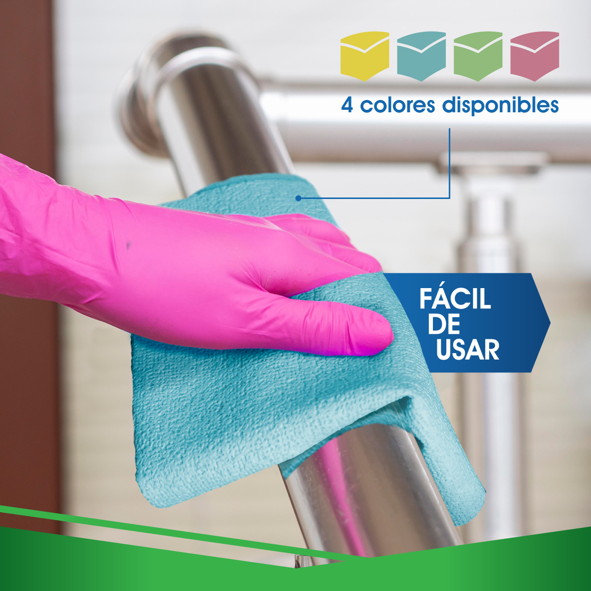 Paquete de 5 Paños de Microfibra Ultra Dry Pva. Packlife