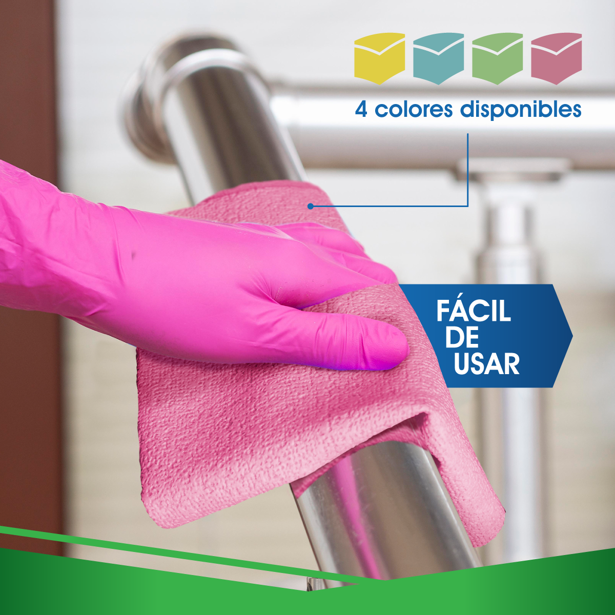 Paquete de 5 Paños de Paño De Microfibra Ultra Dry Pva. Packlife