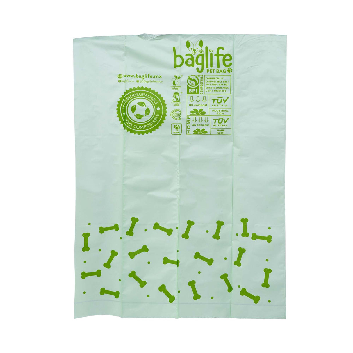 BAGLIFE PUPPY BOX 8 ROLLS WITH 120 BAGS